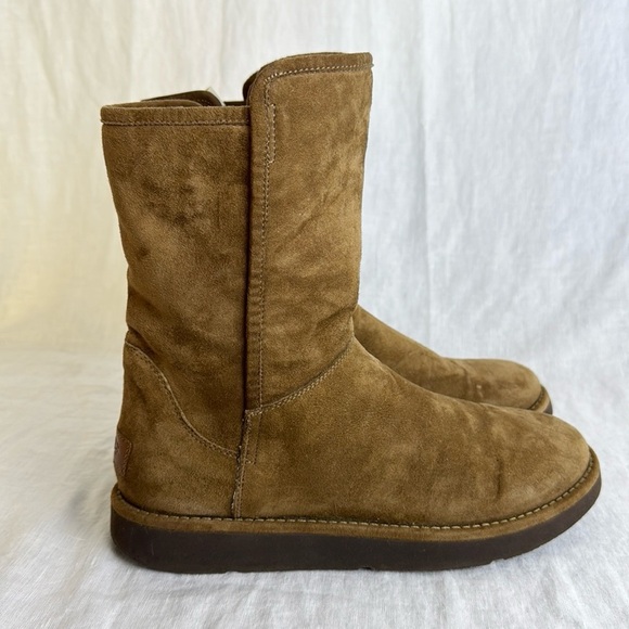 Ugg Abree Short 11 Boot With Side Zip Size 7 Made in Italy - Picture 4 of 12